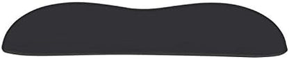 Wrist Rest with Silky Gel, Tmiulu Memory Foam Mouse Wrist Rest. Ergonomic Non-Slip Support for Keyboard & Mouse, Comfortable, Waterproof, Easy to Clean, Ideal for Office, Laptop,Gaming & Travel-Black