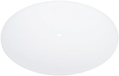 PATIKIL Lampshade Diffuser, 17.5" Diameter with 3/8" Center Hole Round Diffuser for Drum Lampshades Pendants Light Fits 18-20" Openings, Frosted White
