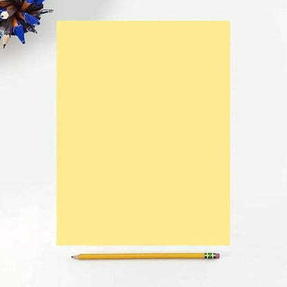 Colored Copy Paper, 20 LB (75 GSM) 8.5 X 11, 500 Sheets (Buff)