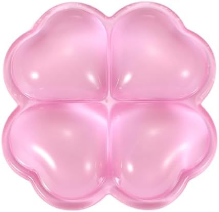 PATIKIL Gel Wrist Rest, Wrist Support for Mouse Four-Leaf Shape Ergonomic Mouse Pad Soft Silicone Support Comfortable Cushion for Computer Gaming Office Home, Pink