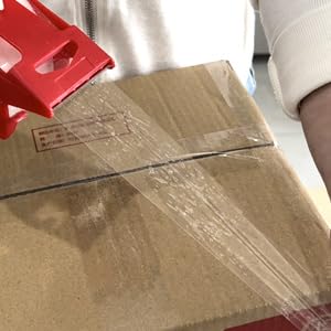 WELSTIK Packing Tape 660 Yards, 6 Pack 2 inch x 110 Yards Heavy Duty Clear Packaging Tape with Dispenser, Industrial Shipping Box Transparent Packing Tape for Moving, Office, Home