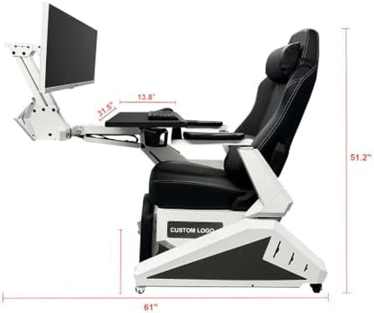 Zero-Gravity Home Chair,Gaming Reclining Workstation