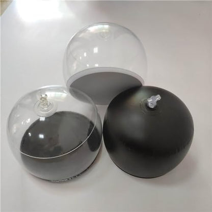 Inflatable Hat Stand Stylish Hat Props Baseball Caps Support Transparent Hat Holder Hat Mannequin Hat Modeling Tool - color: White