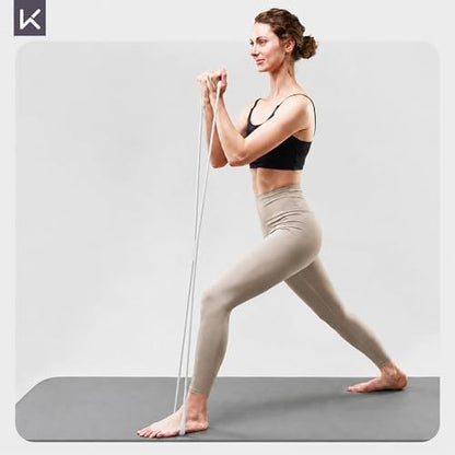 Keep Figure-8 Resistance Band - High Elasticity Exercise Band for Arm Toning, Shoulder & Core Stretching - Anti-Slip Grip Portable Fitness Equipment for Home Workout