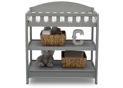Infant Changing Table with Pad, Grey