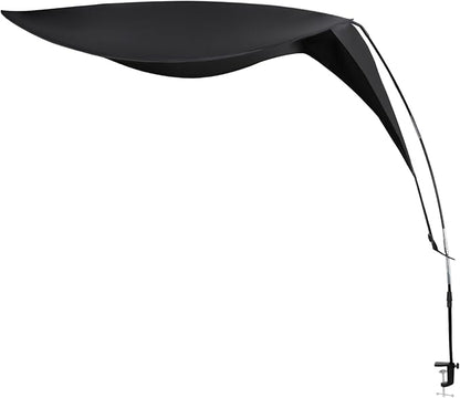 Adjustable Office Cubicle Desk Shade –Blocks Light and Visual Distractions,70" Extra-Large Portable Shade for Office Cubicles and Desks