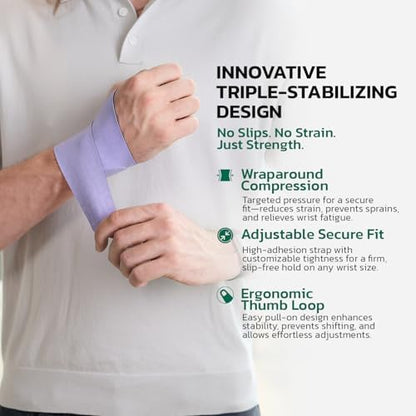 Adjustable Wrist Brace for Pain Relief, Carpal Tunnel & Tendonitis Support – Ergonomic Compression, Breathable & Anti-Slip Design, Fits Left & Right Hand, Ideal for Sports, Gaming & Office Use Green