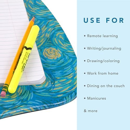 LAPGEAR MyStyle Lap Desk – Starry Blue, Fits 15.6” Laptops