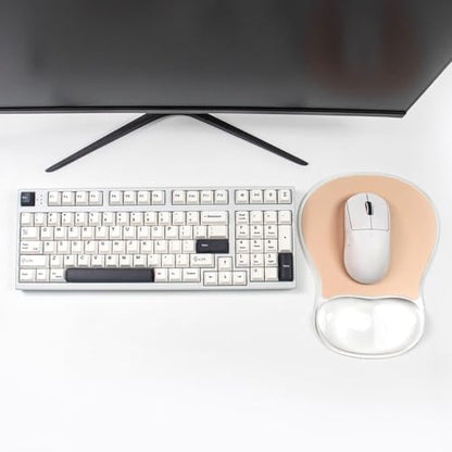 Cooling Mouse Pad with Gel Wrist Rest Support, Ergonomic Desk Accessories