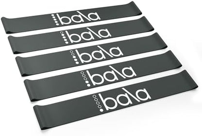 Bala Bands Resistance Bands, Elastic Booty Bands for Home Workouts, 5 Pack