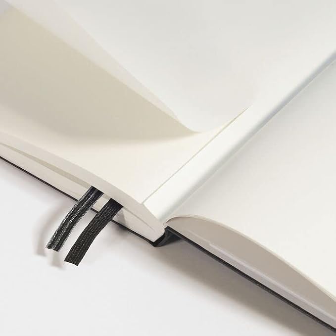 LEUCHTTURM1917 - Notebook Hardcover Paperback B6+ - 219 Numbered Pages for Writing and Journaling (Dusty Rose, Plain)