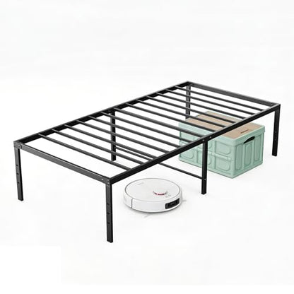 Twin Metal Bed Frame, Platform Bed Frame, 16 Inch