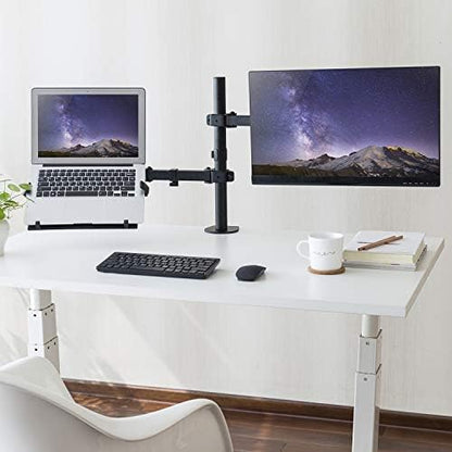 HumanCentric Laptop VESA Mount Tray for Monitor Arms, Stands, 75mm & 100mm