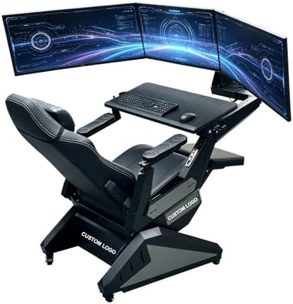 Zero-Gravity Home Chair,Gaming Reclining Workstation