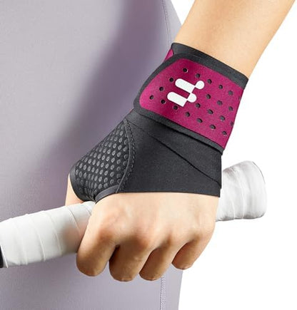 Ultra Thin Carpal Tunnel Wrist Brace with Soft Thumb Design (Not for Thumb Pain), Ajustable Compression Wrist Wraps with Mobility for Sports Work Typing Sleeping, Tendonitis, Arthritis Ulnar Pain