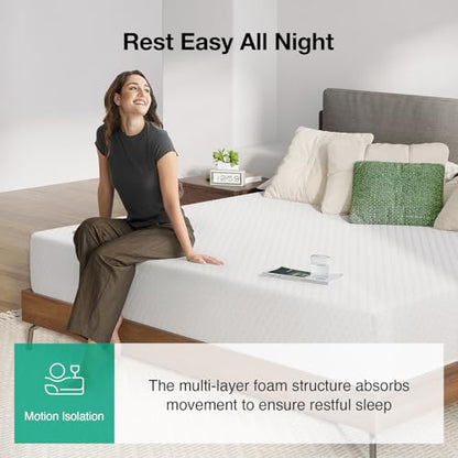 King Mattress12 Inch, King Size Memory Foam Mattress