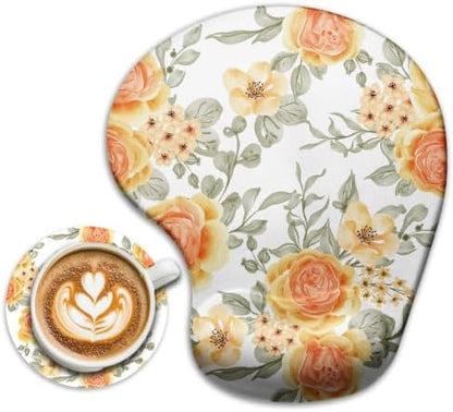 iRudyard Rubber Coasters Mouse Pad, 2Pcs