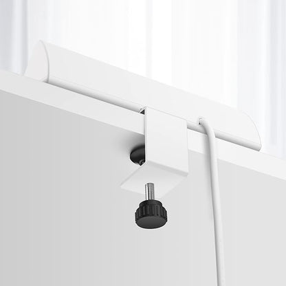 Desk Clamp Power Strip,40W Fast Charging Station,Desktop Mount Surge Protector,2 PD 20W USB C Ports,3 Outlets for Home,Office,Fit 1.9" Tabletop Edge (White, 3 Outlets & 4 USB Ports & 25 FT Cable)