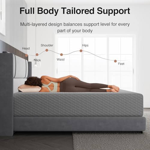 14 inch King Size Mattress, Cooling Memory Foam Mattress King