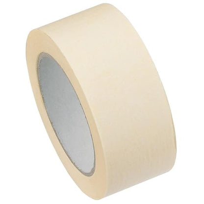 GTSE Masking Tape, 1 Roll, 2 inches x 55 Yards (164 ft), Multi-Surface Adhesive Painting Tape, Perfect for Painting, Home, Office, School, Art, Crafts, Glass, Vinyl