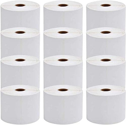 MFLABEL 4x6 Direct Thermal Shipping Labels - 20 Rolls of 450 Labels/Roll, Compatible with Zebra 2844/ZP450/ZP500/ZP505, USPS/FedEx/UPS/Amazon Shipping, Smudge-Resistant & Permanent Adhesive