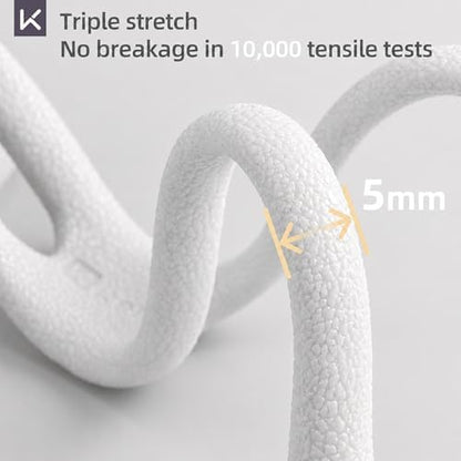 Keep Figure-8 Resistance Band - High Elasticity Exercise Band for Arm Toning, Shoulder & Core Stretching - Anti-Slip Grip Portable Fitness Equipment for Home Workout
