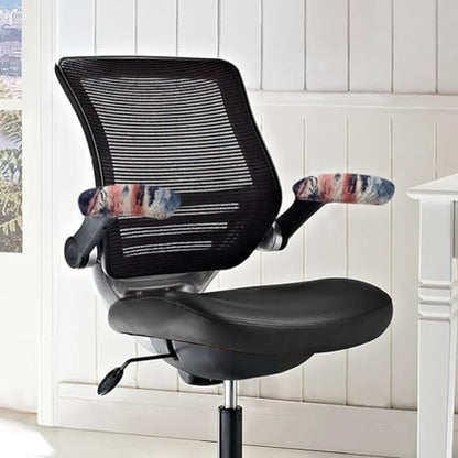 American Flag Print Office Chair Arm Rest Cover Set of 2 Coconut Tree Print Soft Elastic Gaming Chair Armrest Covers with Elastic Edge Home Decoration