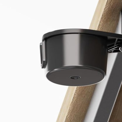 360° Rotating Under Table Desk Cup Holder Cup & Pen Holder Mount Inner Diameter 90mm/9cm (Assembly is Required)
