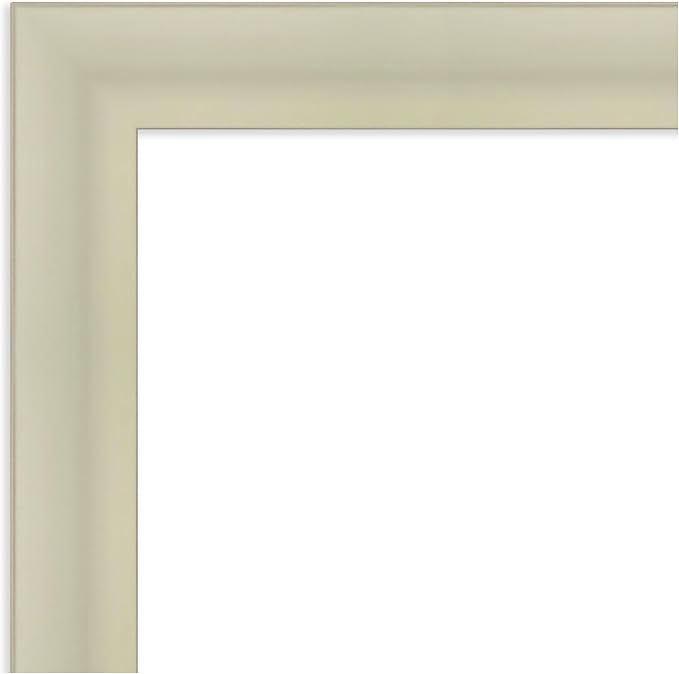 Amanti Art Silver Framed Magnetic Board 25x29 Medium Vision Board for use with Magnets, 100% Metal Sheet to Display Items as Office Decor or for Home Organization in mudroom, Kitchen or Kids Room