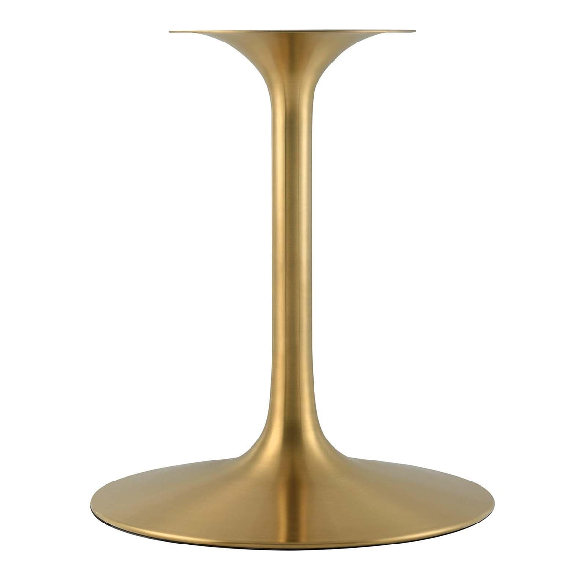 Dining Table, 48", Gold Natural