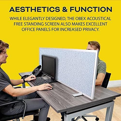 OBEX Acoustical Free Standing Privacy Screen