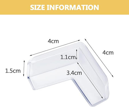 20 Pack Table Corners, Corner Guards, Clear Corner Protectors, Corner Protectors, Baby Proof Corner Guards Stop Child Head Injuries Tables, Furniture & Sharp Corners Baby Proofing (L-Shaped)