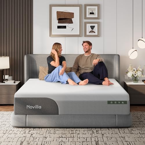 Bliss Cooling King Size Mattress, 14 Inch Gel King Memory Foam
