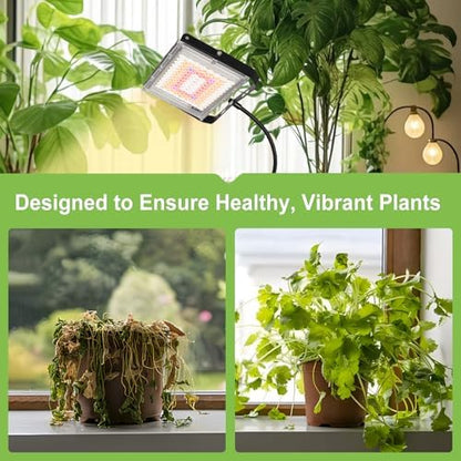 LBW Grow Lights for Indoor Plants, Full Spectrum 96 LEDs Plant Grow Light