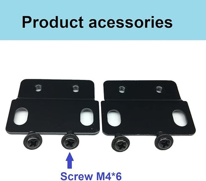 Jingchengmei 2 Pack of All Metal 1U Cable Management Horizontal Rack Mount Cable Manager with 12 Big Finger Slots for 19-inch Server Rack or Cabinet