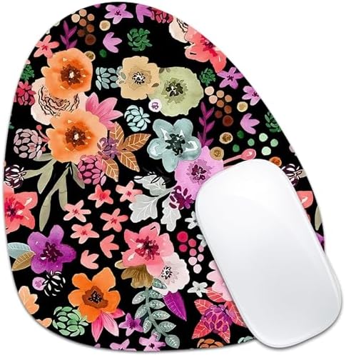 Water Drop Mouse Pad 7.3x8in Non-Slip for Laptop, Bird