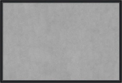 Amanti Art Black Framed Magnetic Board 25x37 Large Vision Board for use with Magnets, 100% Metal Sheet to Display Items as Office Decor or for Home Organization in mudroom, Kitchen or Kids Room