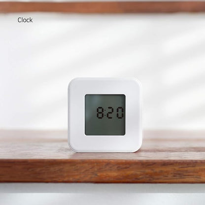 mooas Multi Cube Timer Clock (Mint) Rotating Flip Gravity Sensor Time Management Digital LED Clock & Timer 1, 3, 5, 10 min Setting ADHD Desk Office Productivity Kids Workout Kitchen