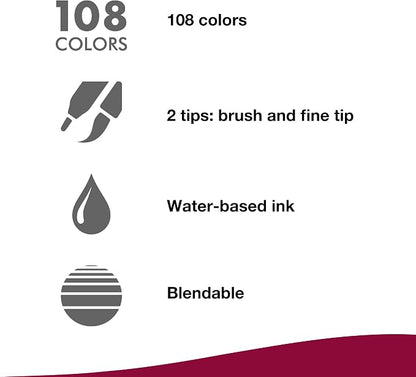 Tombow Dual Brush Pen, ABT, No. 991 (AB-T991)