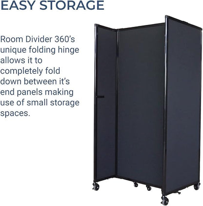 Versare Room Divider 360 Portable Wall Partition