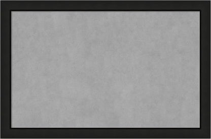 Amanti Art Black Framed Magnetic Board 23x35 Large Vision Board for use with Magnets, 100% Metal Sheet to Display Items as Office Decor or for Home Organization in mudroom, Kitchen or Kids Room