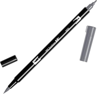Tombow ABT N55 Dual Brush Pen - Cool Grey 7