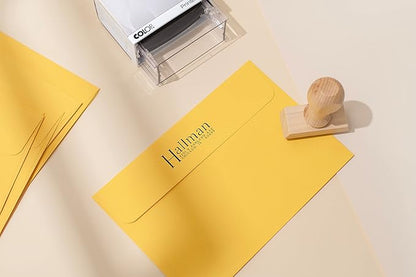 Stamp by Me | Custom Return Address Stamp - Up to 3 Designs to Choose | Personalized Self-Inking Stamp | Personalise Address Marker | Marks for Mailing | Custom Marker Self Ink