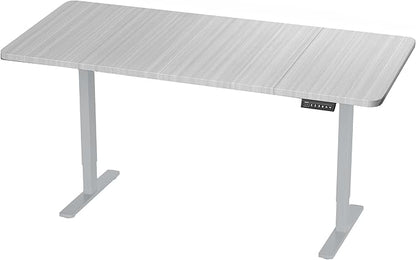 VIVO Electric 71 x 30 in Standing Desk, Memory Height Adjustment, 1B Series, Holds 220 lbs, Dark Gray Top Gray Frame, DESK-KIT-1G7G