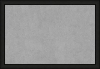 Amanti Art Black Framed Magnetic Board 27x39 Large Vision Board for use with Magnets, 100% Metal Sheet to Display Items as Office Decor or for Home Organization in mudroom, Kitchen or Kids Room