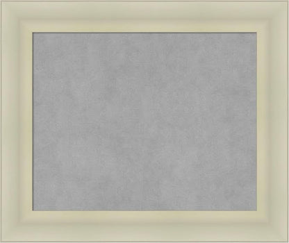 Amanti Art Silver Framed Magnetic Board 21x25 Small Vision Board for use with Magnets, 100% Metal Sheet to Display Items as Office Decor or for Home Organization in mudroom, Kitchen or Kids Room