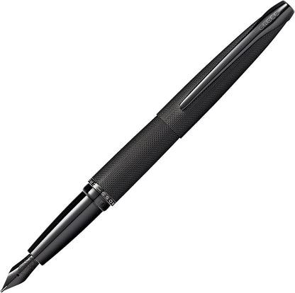 Cross 886-41MJ ATX Fountain Pen, Brushed Black, Medium