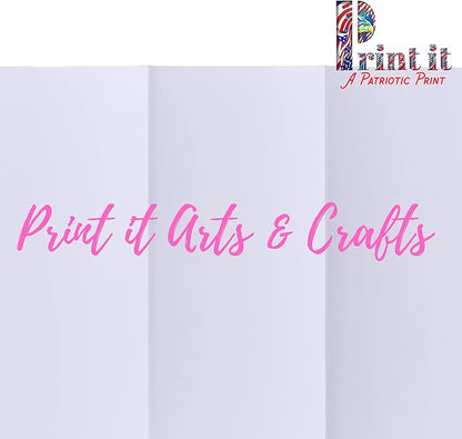 PrintIt Colors Multipurpose Paper, 20 lbs., 8.5" x 11", 500 Sheets/Ream – Premium Colored Copy Paper for Printing, School, and Office Use (Lavender)