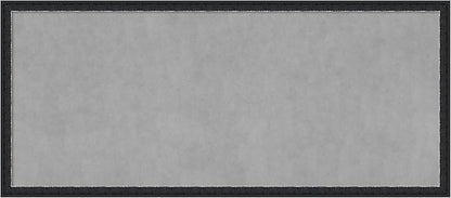 Amanti Art Black Framed Magnetic Board 22x50 Oversize Vision Board for use with Magnets, 100% Metal Sheet to Display Items as Office Decor or for Home Organization in mudroom, Kitchen or Kids Room