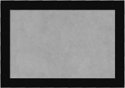 Amanti Art Black Framed Magnetic Board 15x21 Small Vision Board for use with Magnets, 100% Metal Sheet to Display Items as Office Decor or for Home Organization in mudroom, Kitchen or Kids Room
